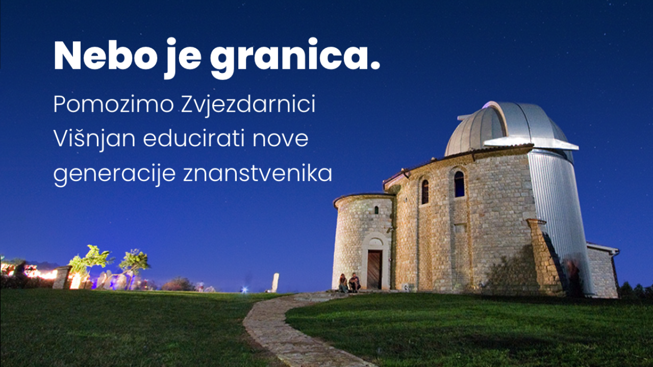 Crowdfunding za Zvjezdarnicu Višnjan